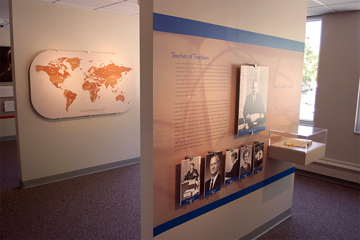 Church of God Interpretive Center - Interior View